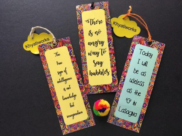 Gypsy art Set of 3 Bookmarks