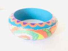 A Quirky Affair -bright blue Bangle