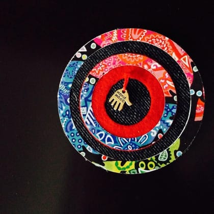 Round Robin Fridge Magnet Red