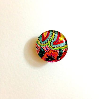 Paisley Love Brooch