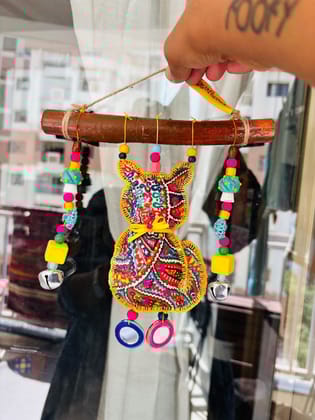 “Woody TomCat” Wall Hanging/ Wind Chime