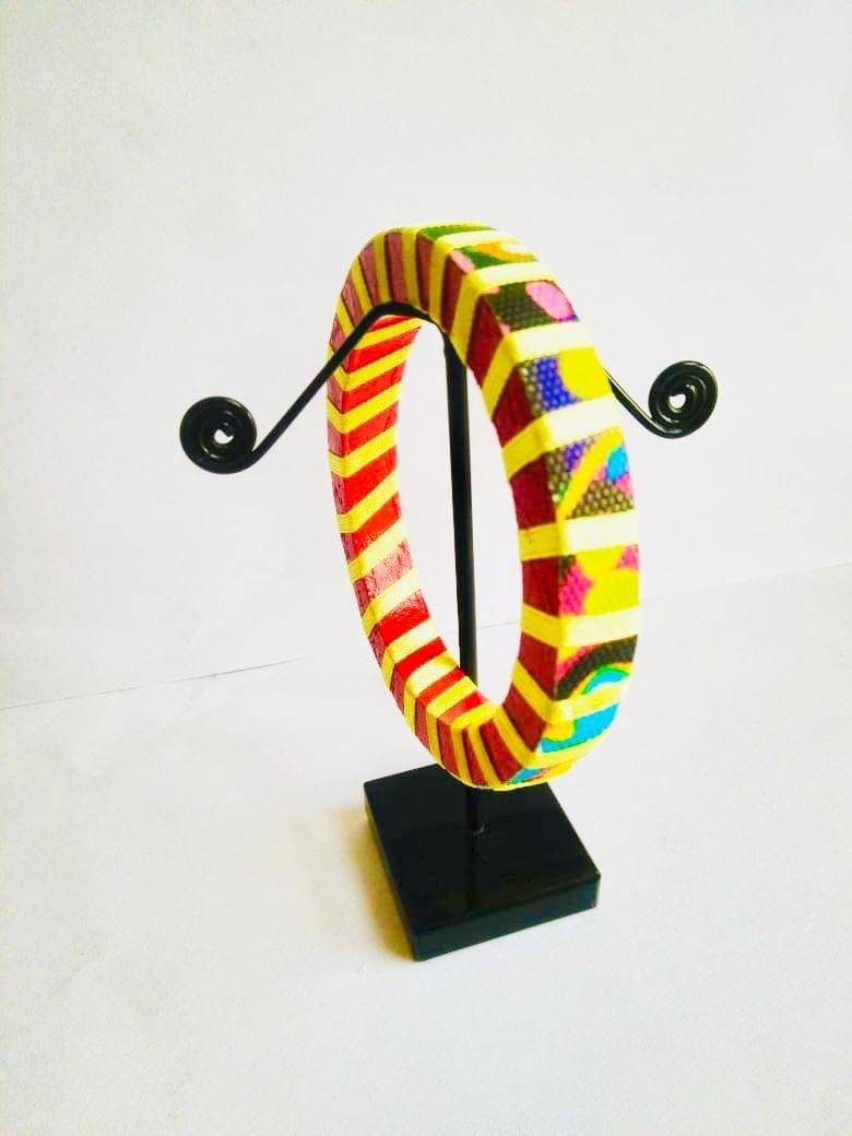Summer Cooler - Cheery Yellow and Red Bangle