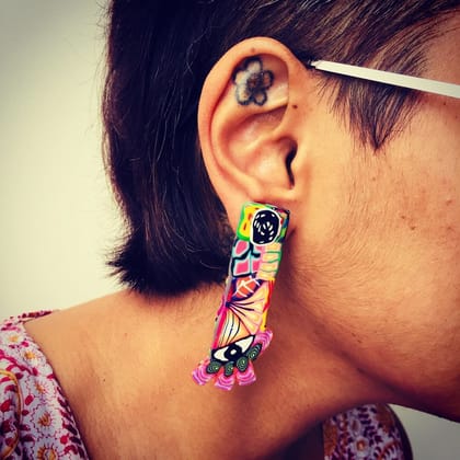 Spring Soothe Baked Clay Earrings