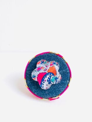 PINK MAGIC GLASS RING