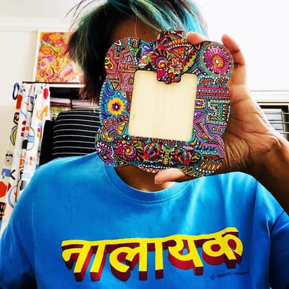 ‘Not-So-Naalayak’ Handpainted Photo Frame