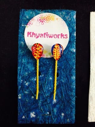 The Festive Drops Yellow Bobby Pins