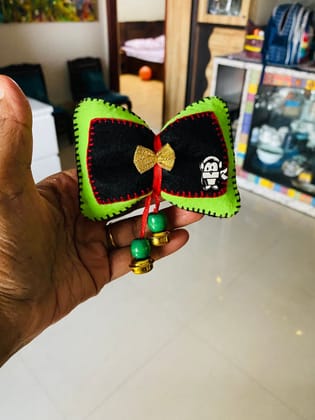 The Naughty Monster Bowtie - Lime n Cola