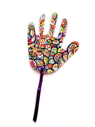 Haath-ee Bookmark with a small embellishment