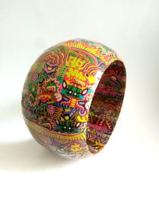 JAZZY WOODEN BANGLE