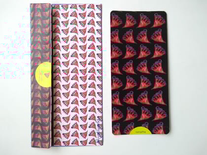 Lakshmi Padam Gift Envelopes and Card - blue