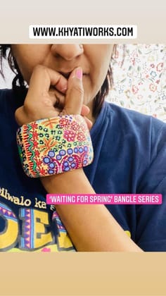 Waiting for Spring Series of bangles