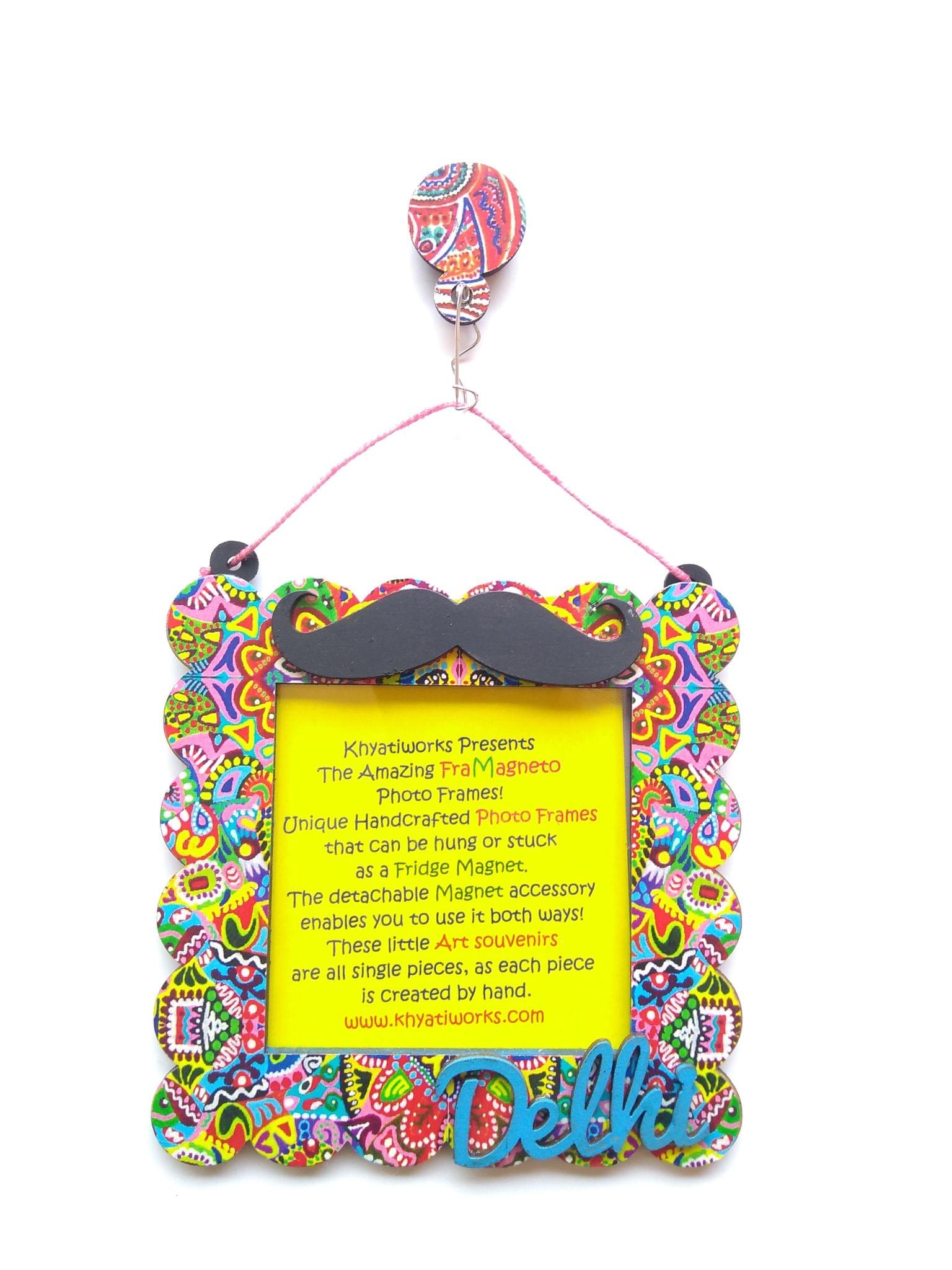 FRAMAGNETO Colorisma Art Frame WITH MOUSTACHE - delhi