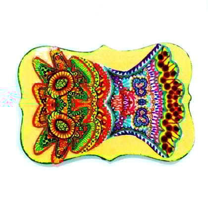 Fanny' Tag Shaped Wooden Magnet