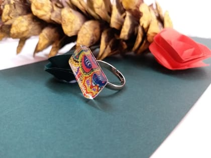 STATEMENT RECTANGLE RING