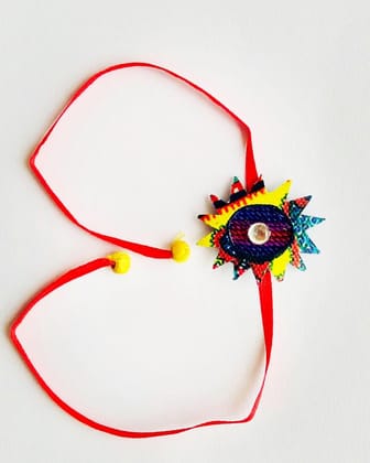 Shimmery' Handmade Rakhi Shimmery' Handmade Rakhi