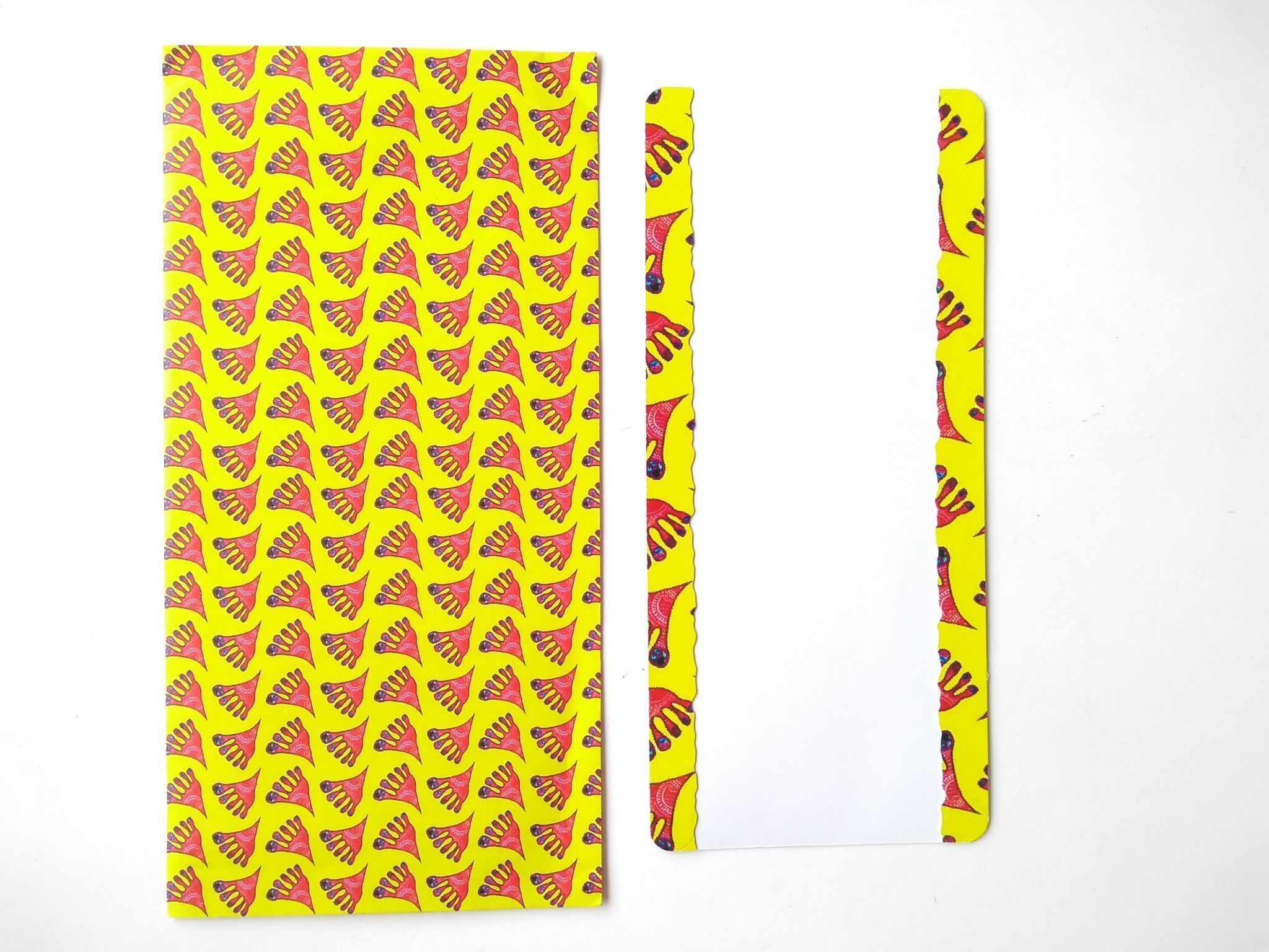Lakshmi Padam Gift Envelopes and Card - yellow