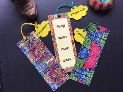 Crafty me Set of 3 Bookmarks