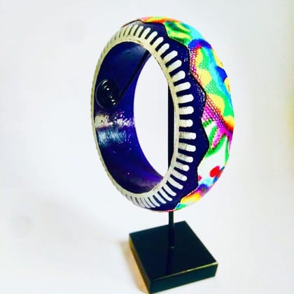 A Quirky Affair - Purply Splash Bangle