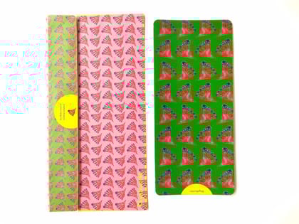 Lakshmi Padam Gift Envelopes and Card - yellow 2