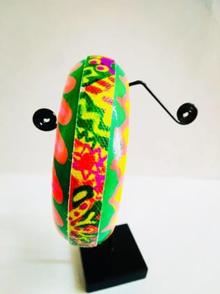 A Quirky Affair - Green Phulkari Bangle