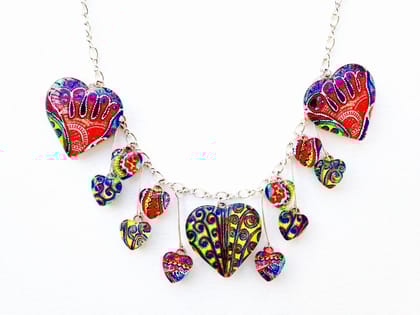 Heartistic Glass Necklace