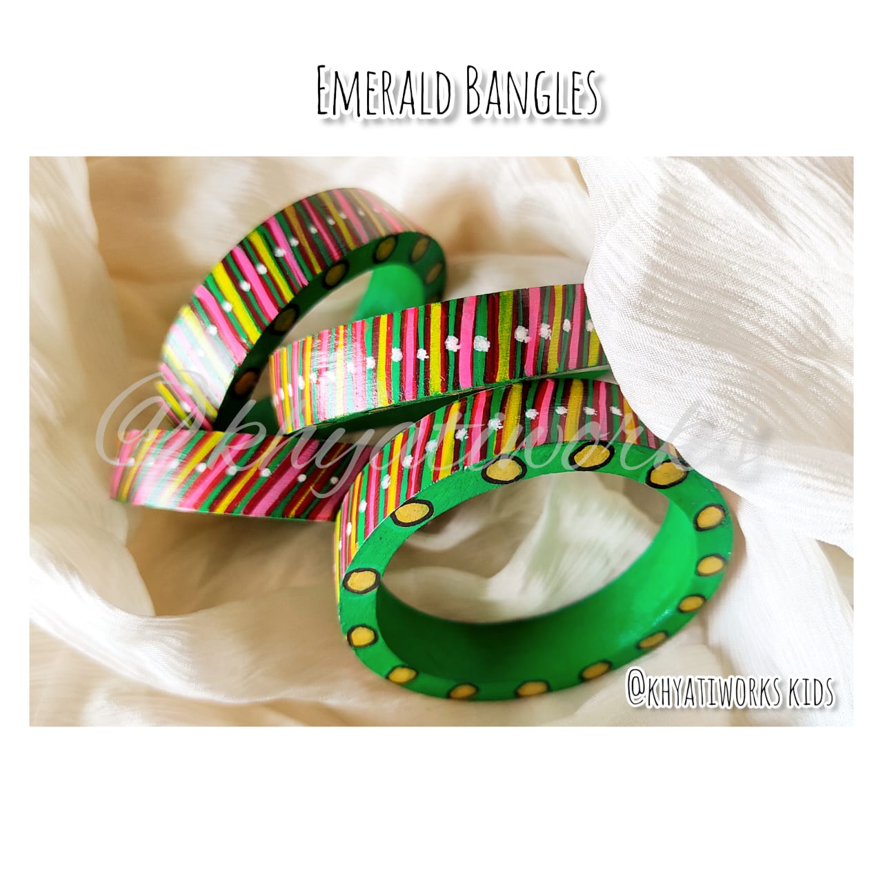 Emerald Bangles