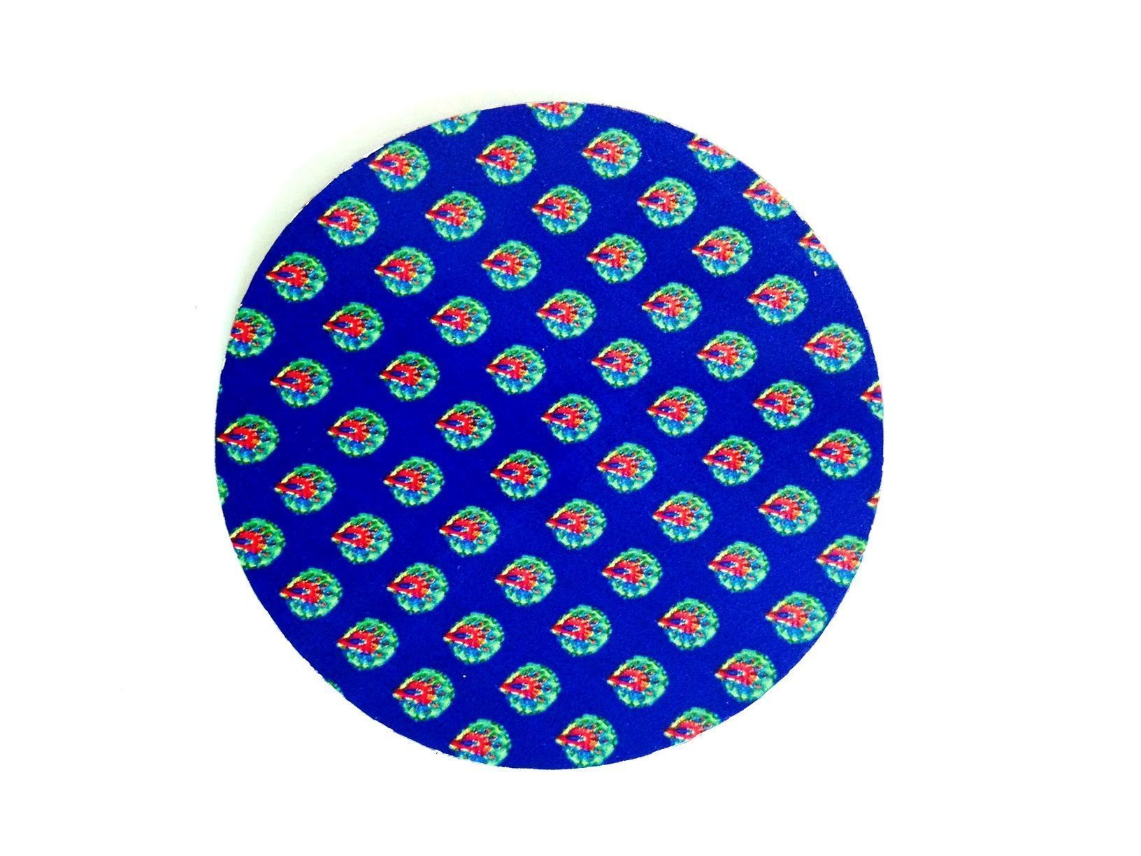 Mor Pankh Round Table Mats - 6 inches