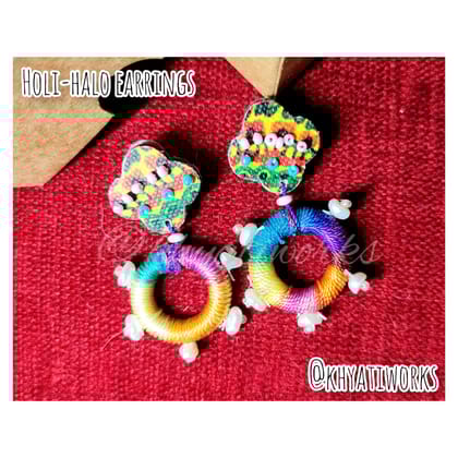 Holi Halo Earrings