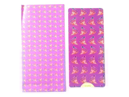 Lakshmi Padam Gift Envelopes and Card - purple 2
