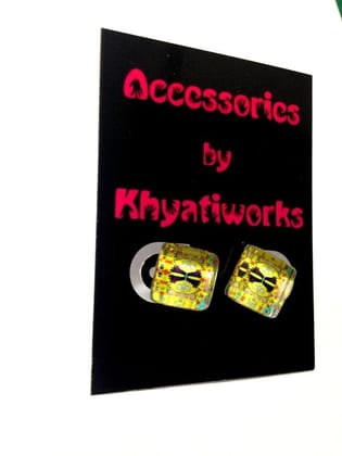 Sunshiney Hands Glass Studs