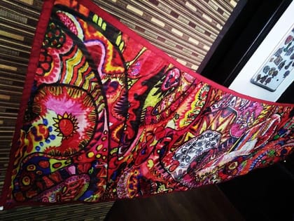 Panorama Tabby Silk Stole