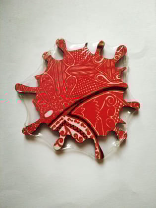 KHYATI'S ENIGMA ARTWORK MINI COASTER