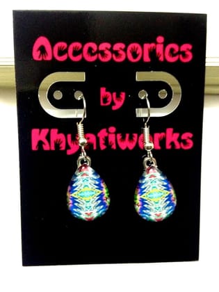 EleKtriK Drop Glass Earrings