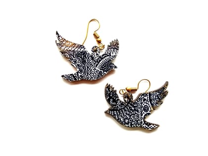 ILLuminati Flying Birds Earrings
