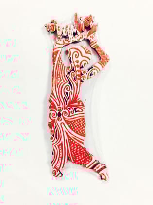 Enigma Indian Dancer Fridge Magnet