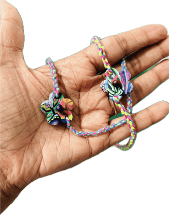 Mitti Ki Phool Rakhi - Small