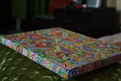 When Colors Speak Canvas Print 27X36 inches