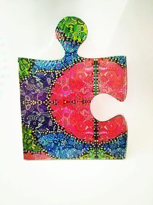 VIBGYORISE PUZZLE COASTER