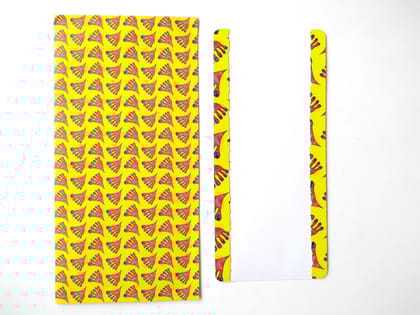 Lakshmi Padam Gift Envelopes and Card - yellow