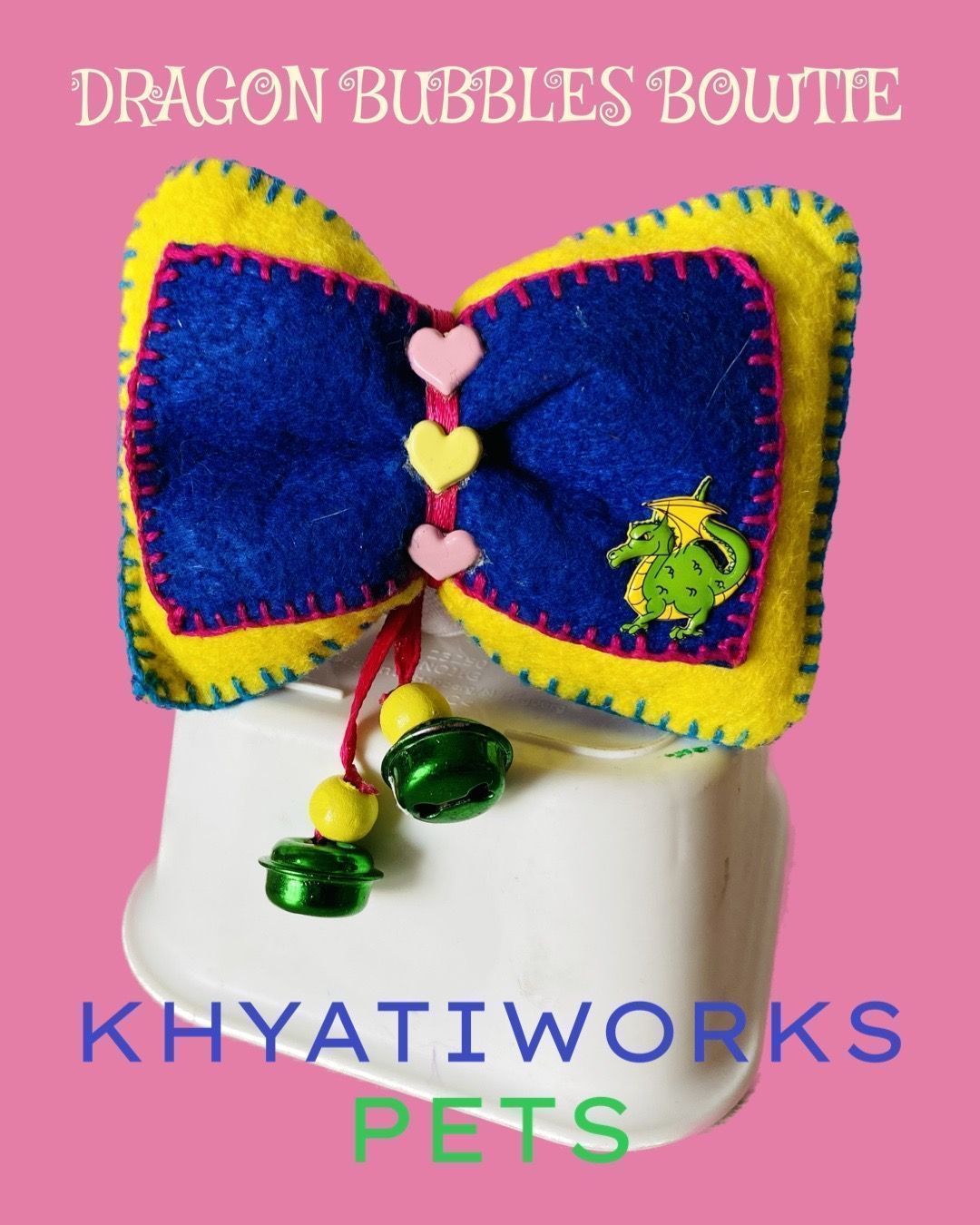 Dragon Bubbles Bowtie