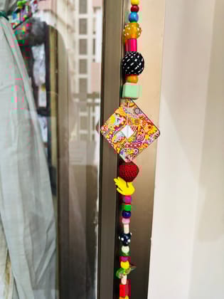 Boho Beaded Wall Hanging – 6 ft Type 1