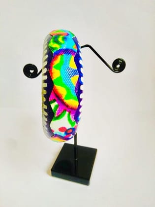 A Quirky Affair - Purply Splash Bangle