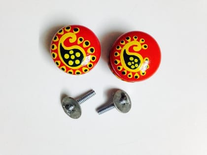 Paisley Knobs - set of 2