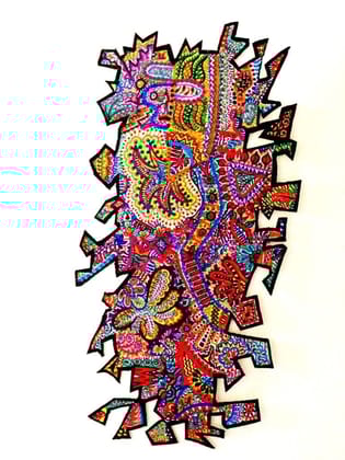 StructurA - Handpainted Bookmark