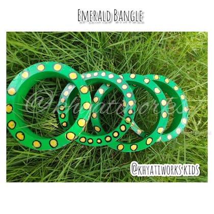 Emerald Bangles
