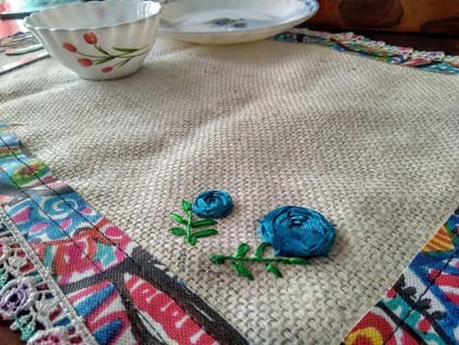 Fiesta Jute and Canvas Table Mats