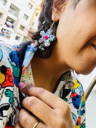 NOMO handcrafted clay earrings