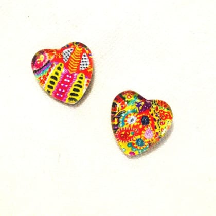 Holi-Heart Studs