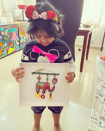 Gajapati and Ball Mini Hanging