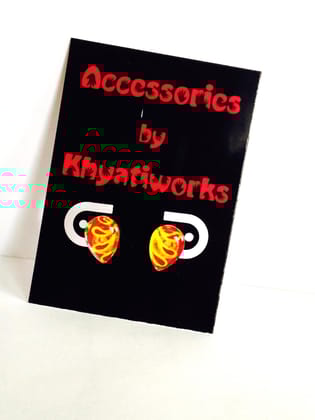 The Phulkari Series - Drop Studs